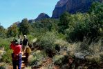 PICTURES/Vultee Arch Hike/t_Livia, Peter & Sharon Starting on Trail1.JPG